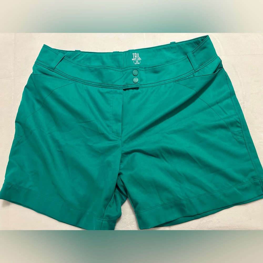 Women’s Tail White Label golf shorts Green Size 16